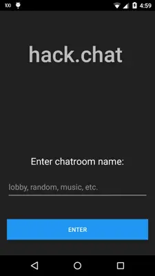 hack.chat android App screenshot 4